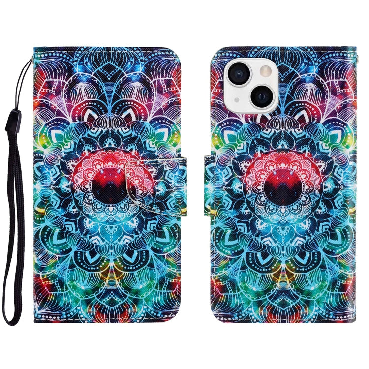 Custodia portafoglio in pelle per iPhone 13 mini