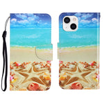 Custodia portafoglio in pelle per iPhone 13 mini