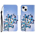 Custodia portafoglio in pelle per iPhone 13 mini