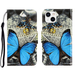 Custodia portafoglio in pelle per iPhone 13 mini