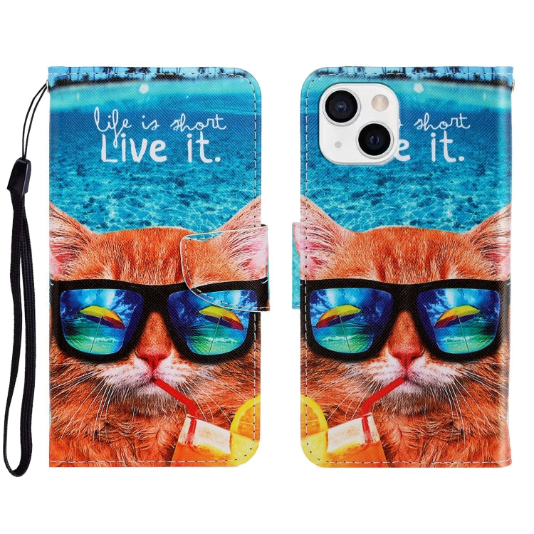 Custodia portafoglio in pelle con slot carte per iPhone 13