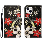 Custodia portafoglio in pelle con slot carte per iPhone 13