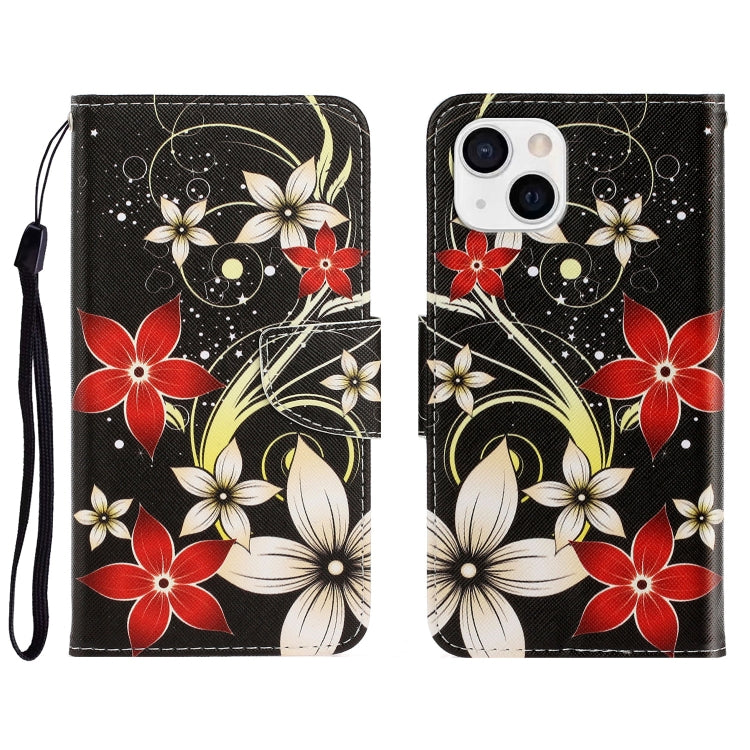 Custodia portafoglio in pelle con slot carte per iPhone 13