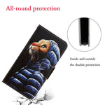 Custodia portafoglio in pelle con supporto per iPhone 13 Pro