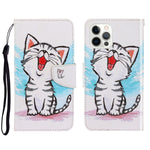 Custodia portafoglio in pelle con supporto per iPhone 13 Pro