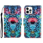 Custodia portafoglio in pelle con supporto per iPhone 13 Pro Max
