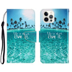 Custodia portafoglio in pelle con supporto per iPhone 13 Pro Max