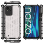 Custodia TPU a nido d'ape per Realme Narzo 50i