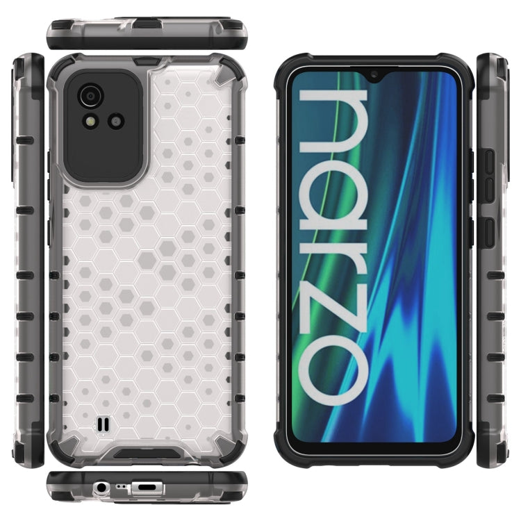 Custodia TPU a nido d'ape per Realme Narzo 50i