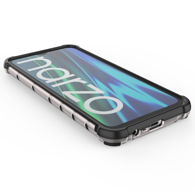 Custodia TPU a nido d'ape per Realme Narzo 50i