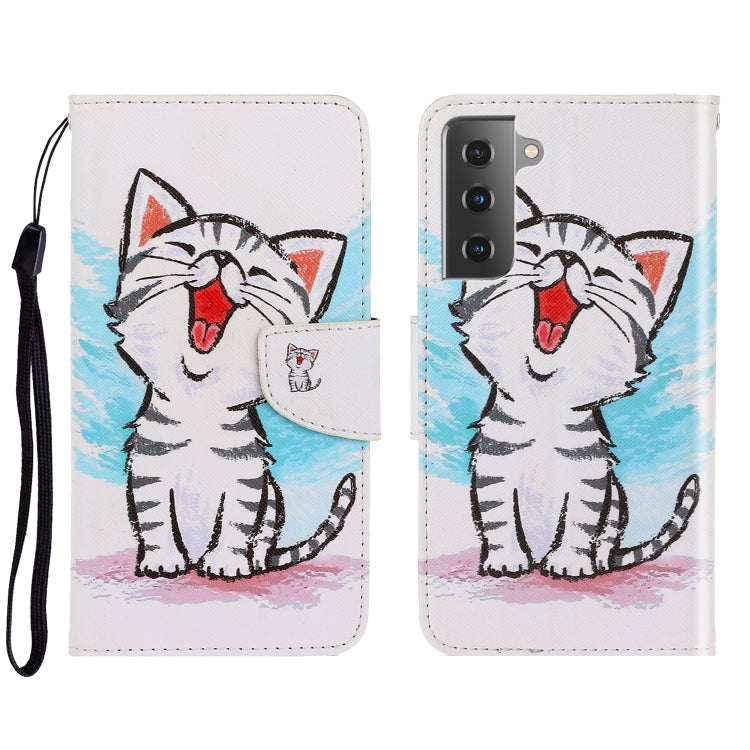 Custodia portafoglio in pelle per Samsung Galaxy S22+ 5G