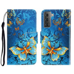 Custodia portafoglio in pelle per Samsung Galaxy S22+ 5G