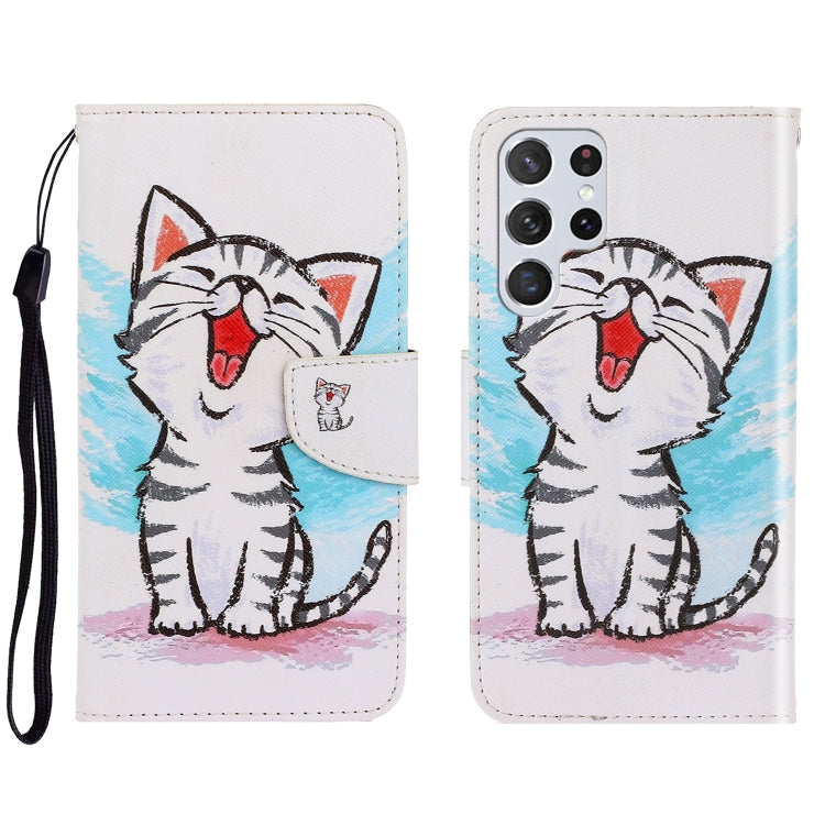 Custodia portafoglio in pelle per Samsung Galaxy S22 Ultra 5G