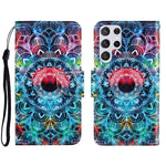 Custodia portafoglio in pelle per Samsung Galaxy S22 Ultra 5G