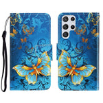Custodia portafoglio in pelle per Samsung Galaxy S22 Ultra 5G