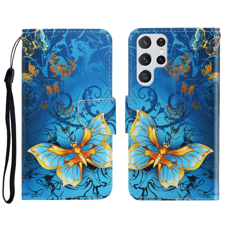 Custodia portafoglio in pelle per Samsung Galaxy S22 Ultra 5G
