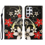 Custodia portafoglio in pelle per Samsung Galaxy S22 Ultra 5G