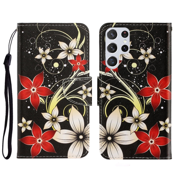 Custodia portafoglio in pelle per Samsung Galaxy S22 Ultra 5G
