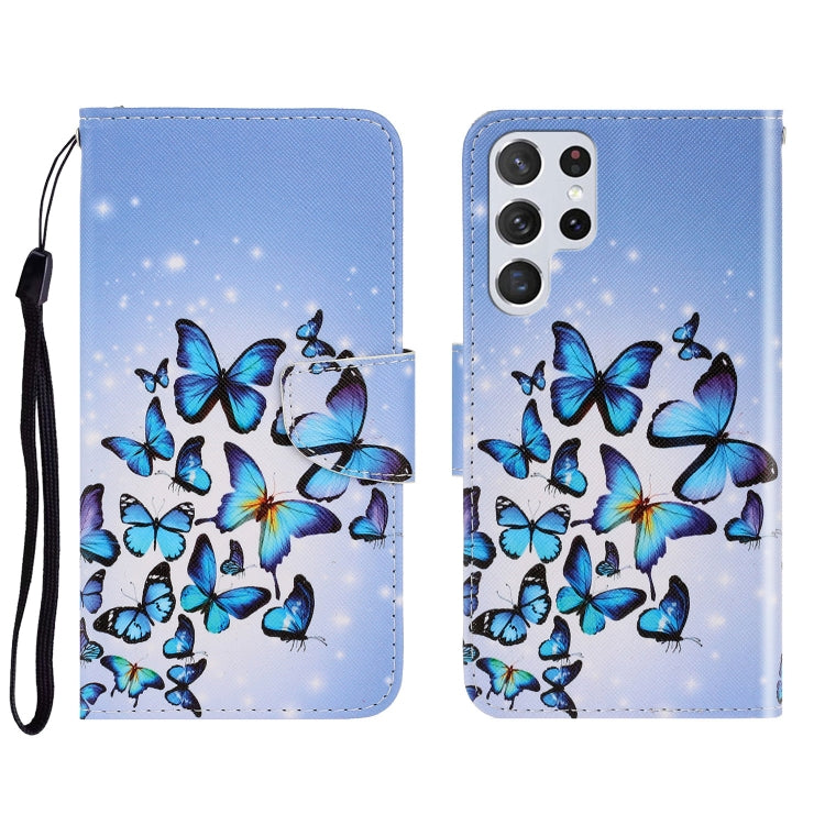 Custodia portafoglio in pelle per Samsung Galaxy S22 Ultra 5G