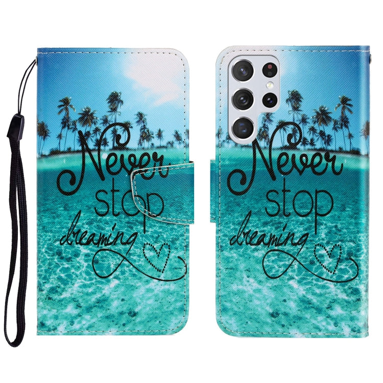 Custodia portafoglio in pelle per Samsung Galaxy S22 Ultra 5G