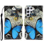 Custodia portafoglio in pelle per Samsung Galaxy S22 Ultra 5G