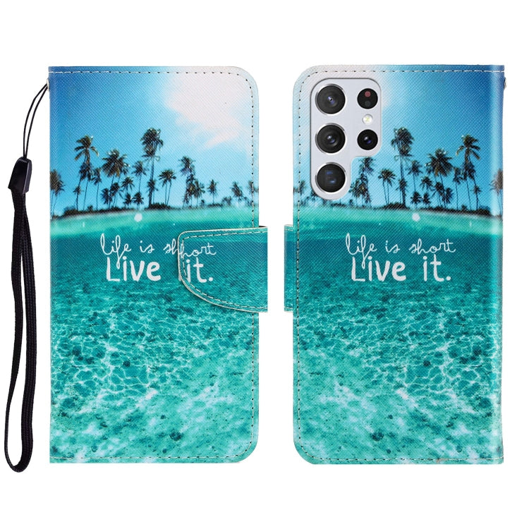 Custodia portafoglio in pelle per Samsung Galaxy S22 Ultra 5G