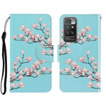 Custodia portafoglio in pelle con slot carte per Xiaomi Redmi 10