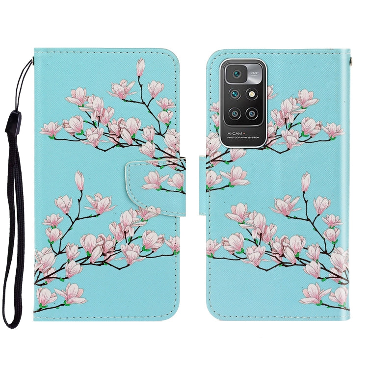 Custodia portafoglio in pelle con slot carte per Xiaomi Redmi 10