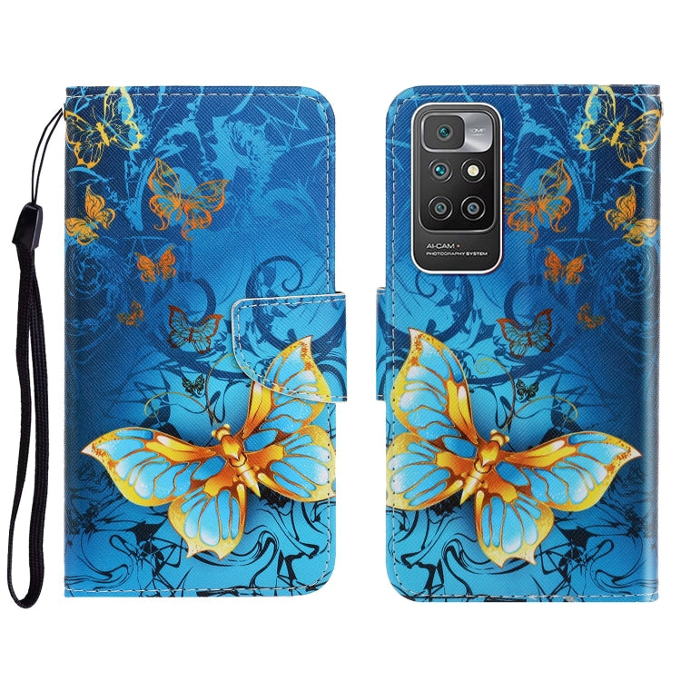 Custodia portafoglio in pelle con slot carte per Xiaomi Redmi 10