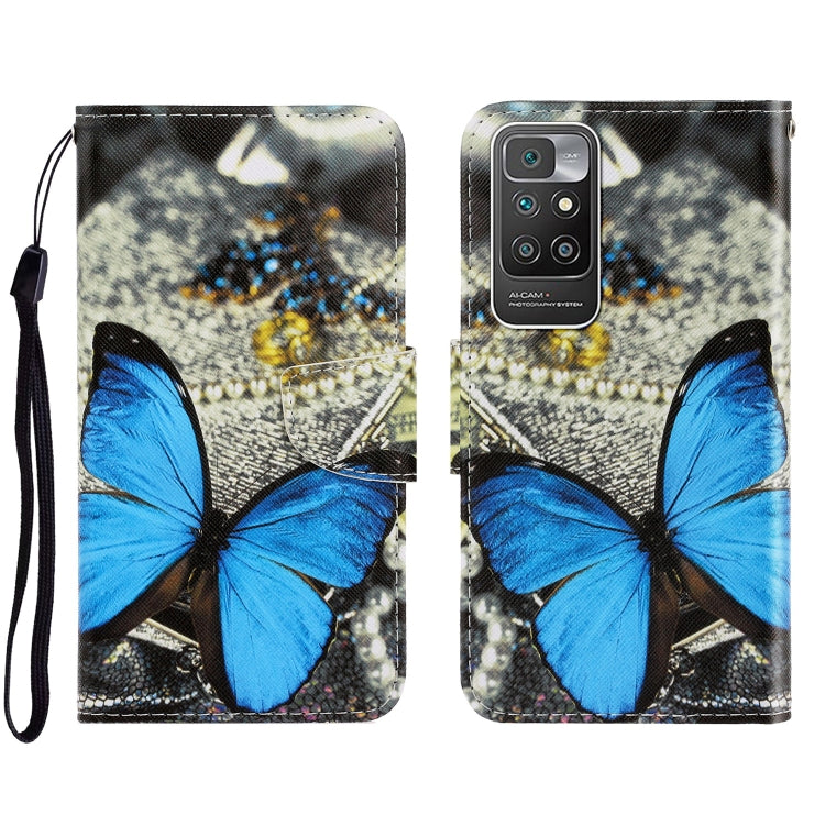 Custodia portafoglio in pelle con slot carte per Xiaomi Redmi 10