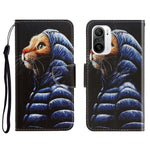 Custodia portafoglio in pelle per Xiaomi Redmi K40