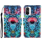 Custodia portafoglio in pelle per Xiaomi Redmi K40