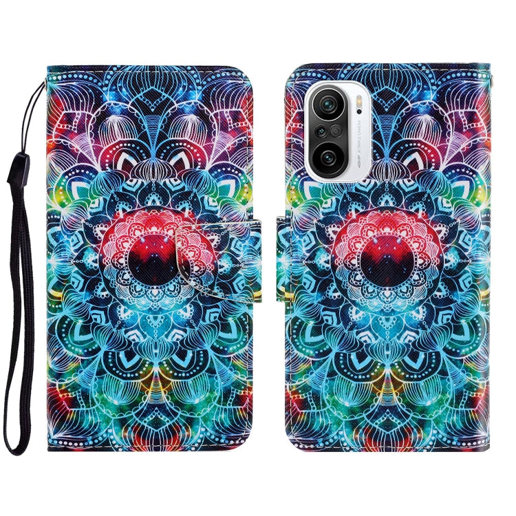 Custodia portafoglio in pelle per Xiaomi Redmi K40