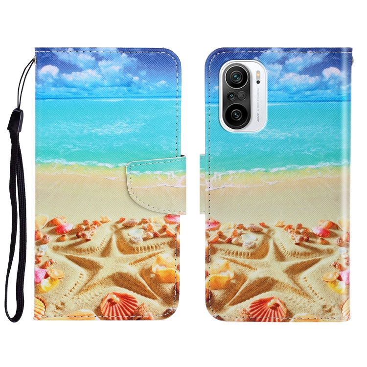 Custodia portafoglio in pelle per Xiaomi Redmi K40