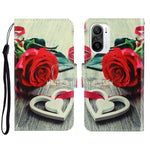 Custodia portafoglio in pelle per Xiaomi Redmi K40