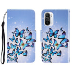 Custodia portafoglio in pelle per Xiaomi Redmi K40