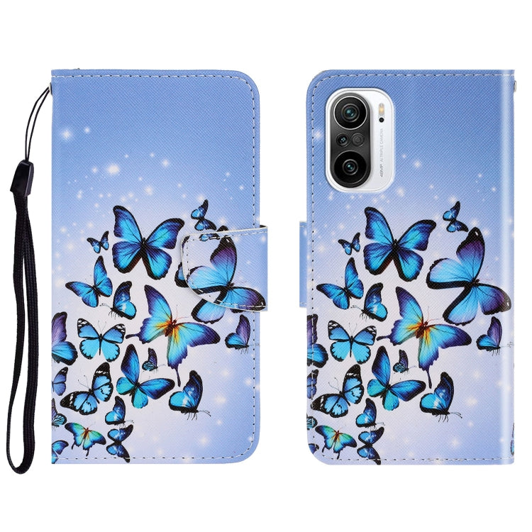 Custodia portafoglio in pelle per Xiaomi Redmi K40