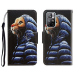 Custodia portafoglio in pelle per Xiaomi Redmi Note 11