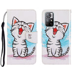 Custodia portafoglio in pelle per Xiaomi Redmi Note 11