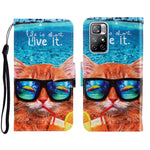 Custodia portafoglio in pelle per Xiaomi Redmi Note 11