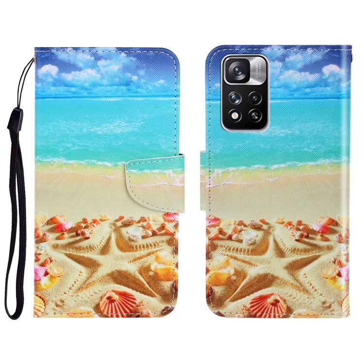 Custodia portafoglio in pelle per Xiaomi Redmi Note 11 Pro