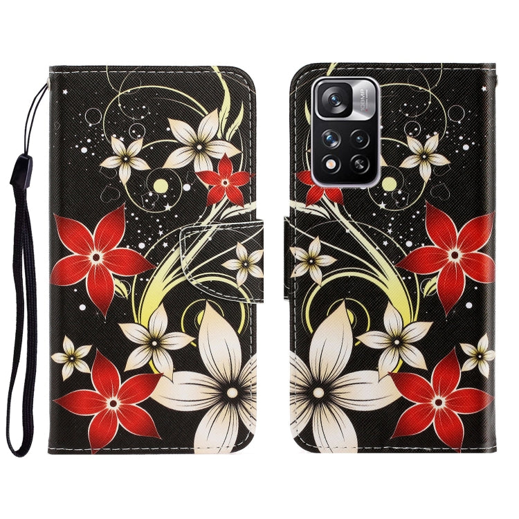 Custodia portafoglio in pelle per Xiaomi Redmi Note 11 Pro