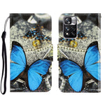 Custodia portafoglio in pelle per Xiaomi Redmi Note 11 Pro