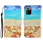 Custodia portafoglio in pelle per Xiaomi Redmi Note 10 Pro 5G