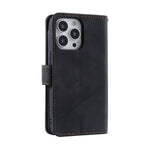 Custodia portafoglio in pelle per iPhone 13 con slot carte