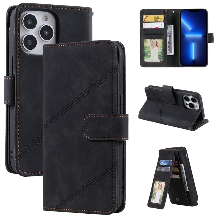Custodia per telefono in pelle con vibrazione orizzontale Skin Feel, For iPhone 13 Pro Max, For iPhone 13 Pro, For iPhone 13, For iPhone 13 mini