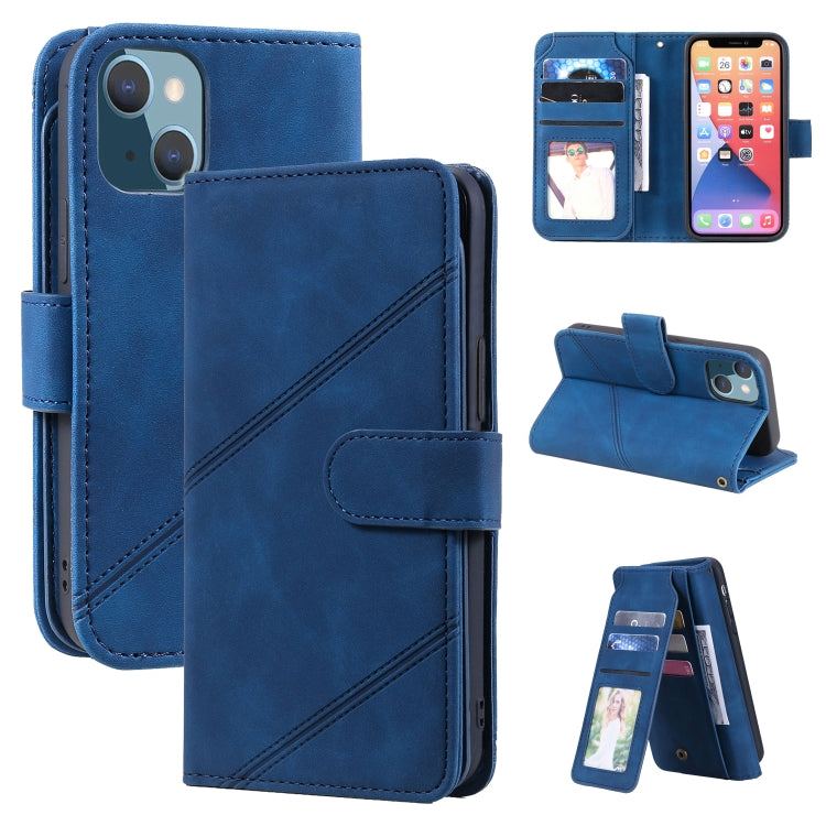 Custodia portafoglio in pelle per iPhone 13 con slot carte