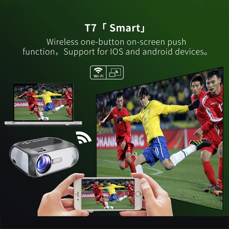 Proiettore digitale LED HD 1920x1080P 200 ANSI T7 portatile
