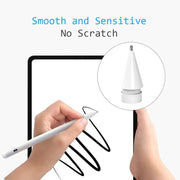 Punta dell'ago dello stilo da 2 pezzi per Apple Pencil 1/2, 2.0 Modified Round Pen Tip, 3.0 Extended Modified Pen Tip, 3.5 Standard Modified Pen Tip