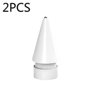 Punta dell'ago dello stilo da 2 pezzi per Apple Pencil 1/2, 2.0 Modified Round Pen Tip, 3.0 Extended Modified Pen Tip, 3.5 Standard Modified Pen Tip